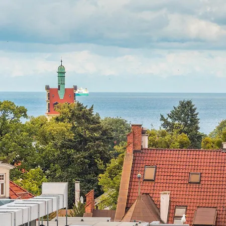 Sloneczne Z Widokiem Na Morze Lägenhet